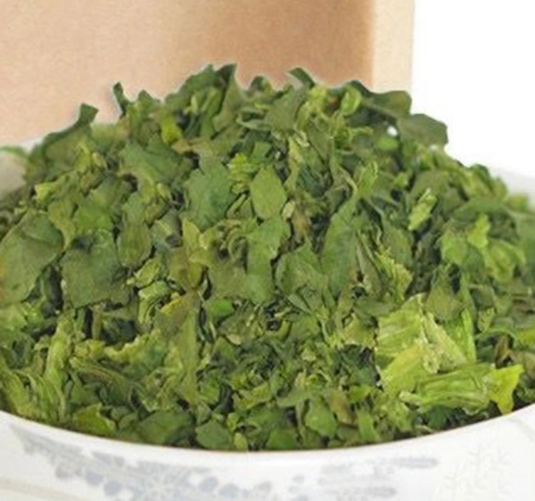 High quality dehydrated spinach leaves 5*5mm